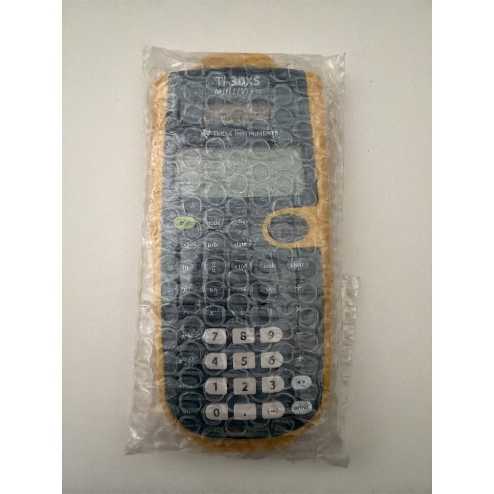Texas Instruments TI-30XS MultiView Yellow Calculator New Open Box